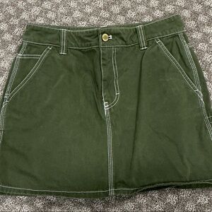 TNA Green Mini Skirt